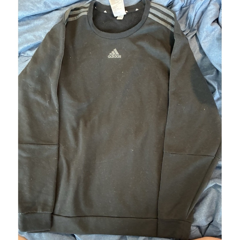 Adidas black Large Pullover Women's athletic 0192